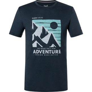 Mountain Adventure T-Shirt Herren blueberry
