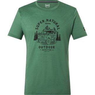 super.natural - Landi T-Shirt Herren dark ivy