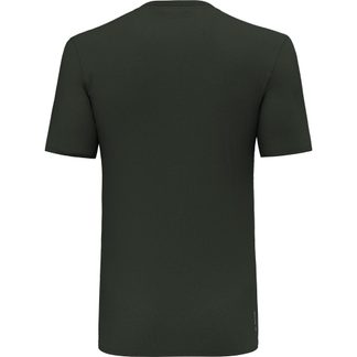 Solidlogo Dry T-Shirt Men dark olive melange