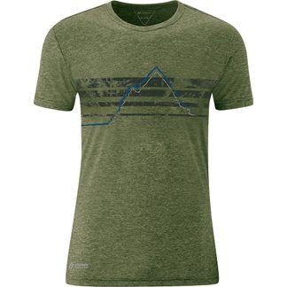 Maier Sports - Myrdal Print T-Shirt Herren fern mel mountain