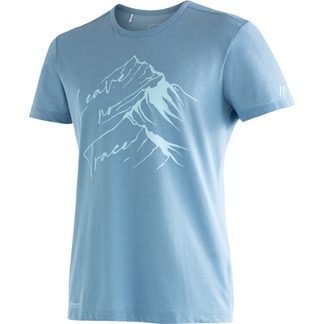 Maier Sports - Burgeis 17 T-Shirt Men blueberry