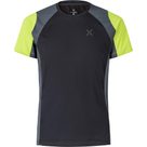Outdoor Choice T-Shirt Herren nero verde lime