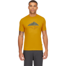 Crimp Reflection T-Shirt Herren sahara