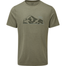 Mantle Mountain Tee T-Shirt Herren grün
