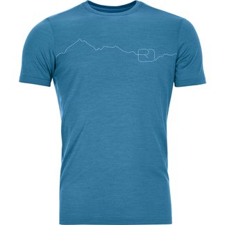 ORTOVOX - 150 Cool Mountain T-Shirt Herren mountain blue