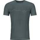 150 Cool Mountain T-Shirt Herren dark arctic grey