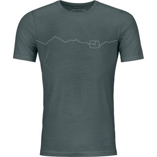 ORTOVOX - 150 Cool Mountain T-Shirt Herren dark arctic grey