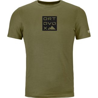ORTOVOX - 185 Merino Square T-Shirt Men wild herbs