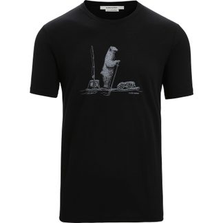Icebreaker - Tech Lite II Polar Paddle T-Shirt Herren schwarz