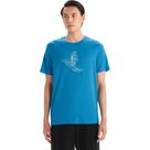 Tech Lite II Skiing Yeti T-Shirt Men geo blue