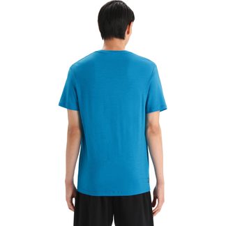 Tech Lite II Skiing Yeti T-Shirt Herren geo blue
