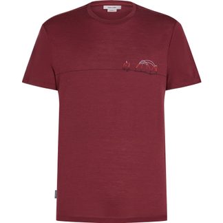 Icebreaker - Merino 150 Tech Lite Single Line Camp T-Shirt Men port