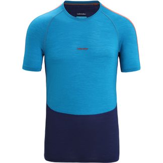 Icebreaker - 125 ZoneKnit™ T-Shirt Herren geo blue