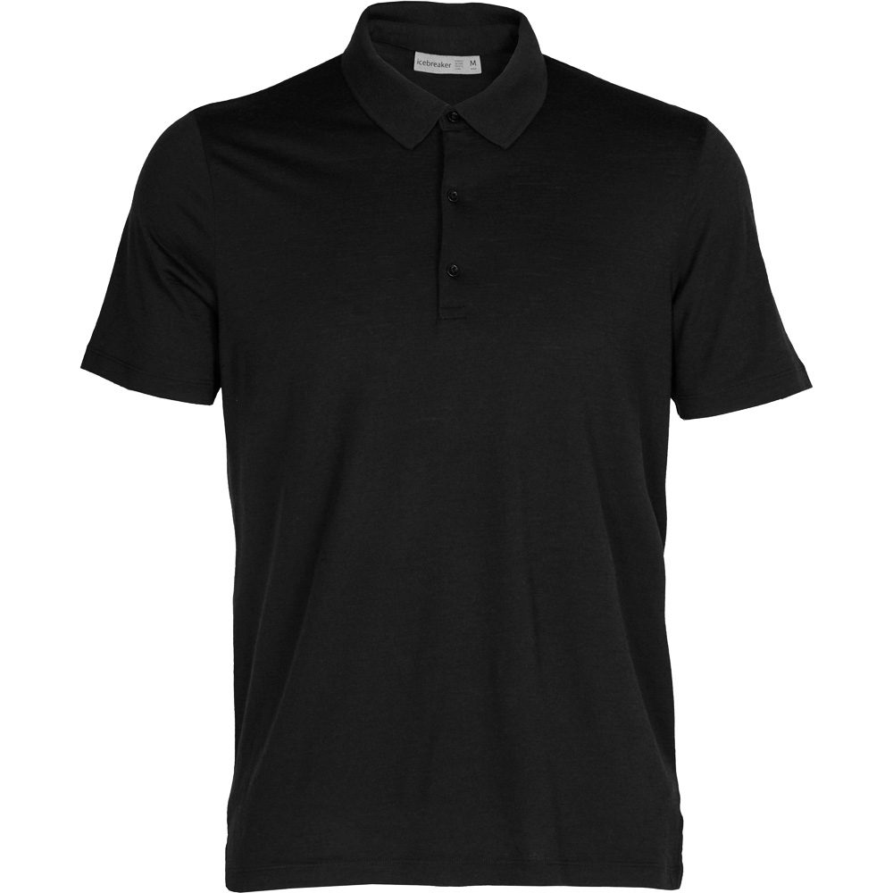 Icebreaker - Tech Lite II Poloshirt Herren schwarz kaufen im Sport Bittl  Shop