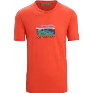 Icebreaker - Tech Lite II Trailhead T-Shirt Herren vibrant earth