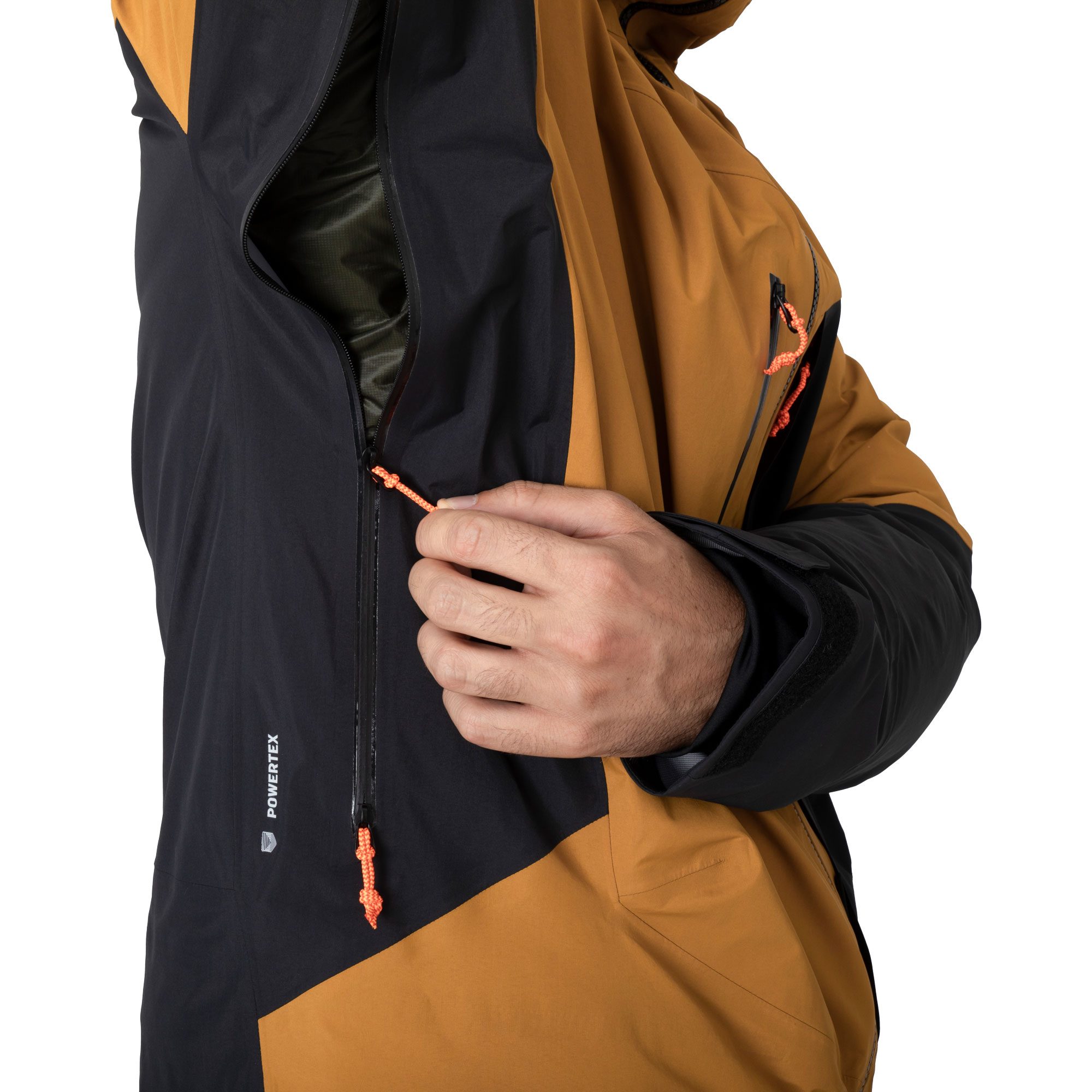 SALEWA - Sella 3L PTX Hardshell Jacket Men golden brown at