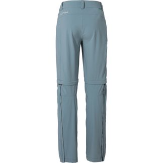 Farley Stretch Zipp-Off Trekking Pants Women nordic blue