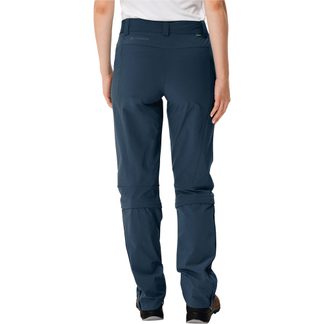 Farley Stretch Capri T-Zip Trekking Pants Women dark sea