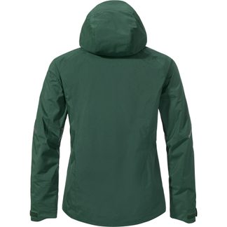 Gaschurn Hardshell Jacket Women dark jade