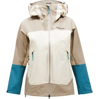 Vislight Gore Hardshell Jacket Women avid beige