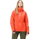 Lofoten Gore-Tex Freeride Ski Jacket Women orange alert