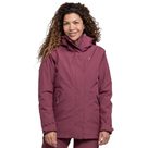 Tamina 3in1 Hardshell Jacket Women acai