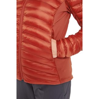 Cirrus Flex Hoody Insulation Jacket Women tuscan red