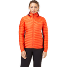 Cirrus Flex 2.0 Hoody Insulation Jacket Women red grapefruit