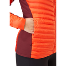 Cirrus Flex 2.0 Hoody Insulation Jacket Women red grapefruit