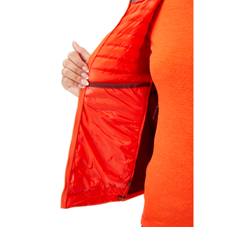 Cirrus Flex 2.0 Hoody Insulation Jacket Women red grapefruit