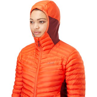 Cirrus Flex 2.0 Hoody Insulation Jacket Women red grapefruit