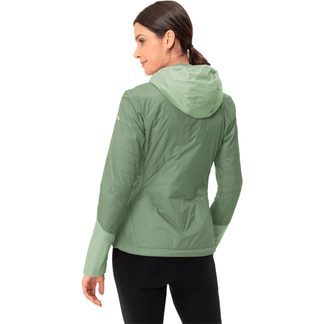 Freney V Hooded Isolation Jacket Women willow green