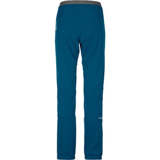 Berrino Softshell Pants Women petrol blue