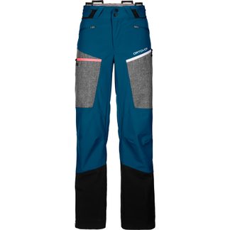 ORTOVOX - Pordoi Softshell Pants Women petrol blue