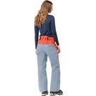 Lofoten Gore-Tex Pro Ski Pants Women orange alert blue fog