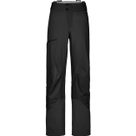 3L Ortler Hardshellhose Damen black raven