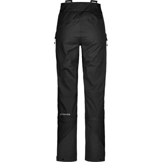 3L Ortler Hardshellhose Damen black raven