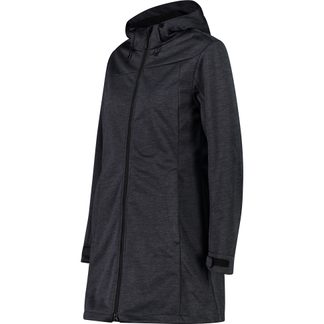 Softshell Coat Women titanio melange