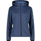 Softshelljacke Damen blue melange