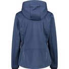 Softshelljacke Damen blue melange