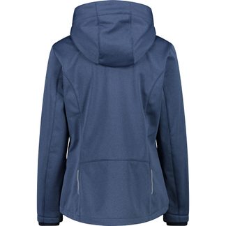 Softshell Jacket Women blue melange