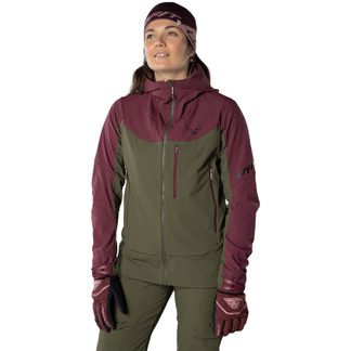 Radical Softshell Jacket Women burgundy