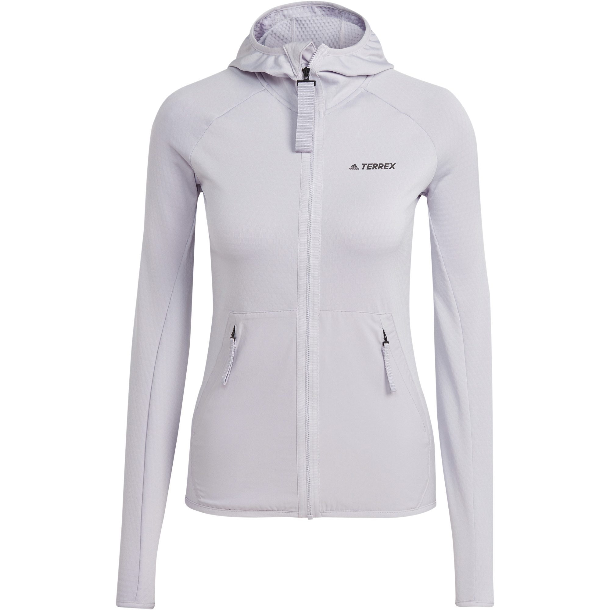 adidas TERREX - Terrex Tech Lite Hooded Hiking Fleecejacke Damen silver  dawn kaufen im Sport Bittl Shop