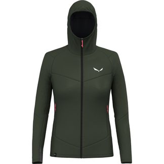 SALEWA - Sella Alpine Merino HD Fleecejacke Damen dark olive