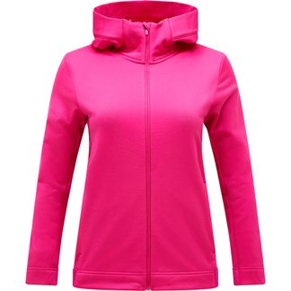 Peak Performance - Rider Tech Zip Hood Midlayer Jacket Women beetroot purple