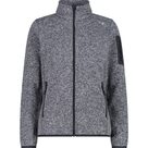 Fleecejacke Damen anthrazit