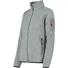 Knit-Tech Fleecejacke Damen mineral