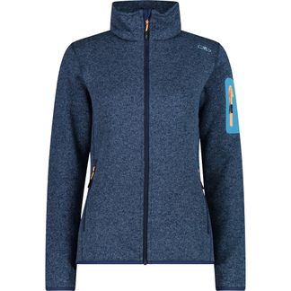 CMP - Knit-Tech Fleece Jacket Women blue
