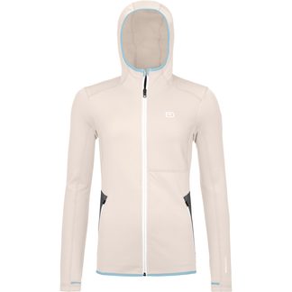 ORTOVOX - Fleece Hoody Damen white chalk