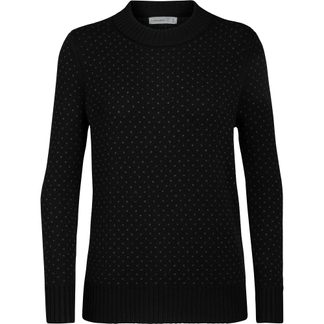 Icebreaker - Waypoint Crewe Sweater Damen schwarz